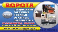 Автоматические ворота Одесса и область